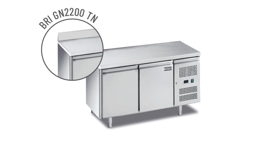 Banco refrigerato positivo 2 sportelli