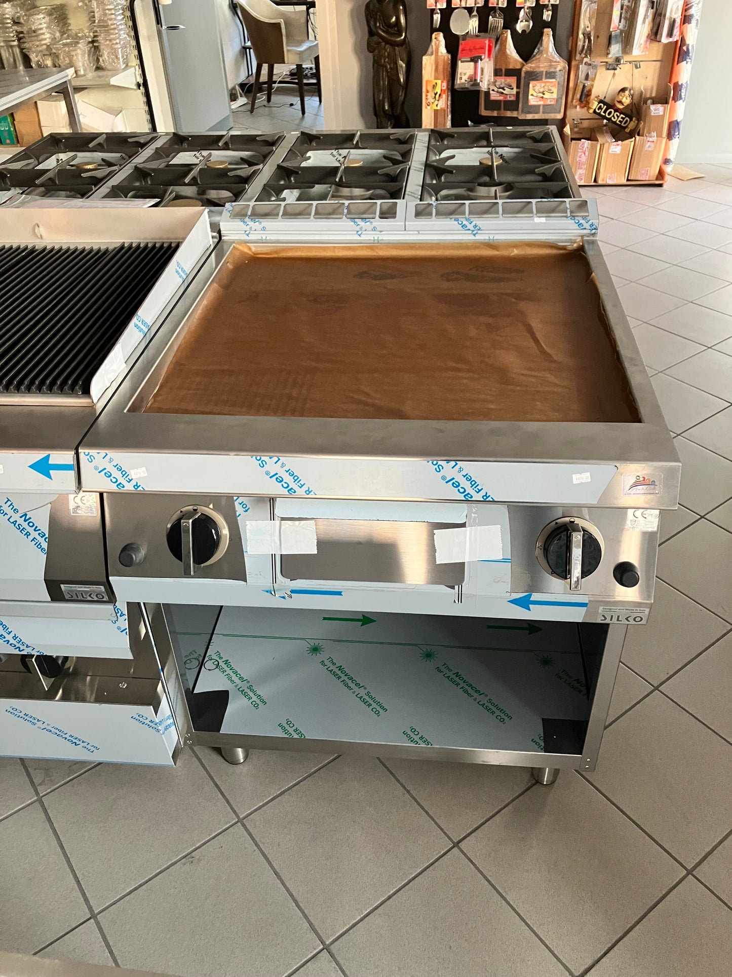 frytop serie 90 liscio/rigato