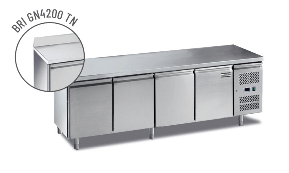 Banco refrigerato positivo 4 sportelli