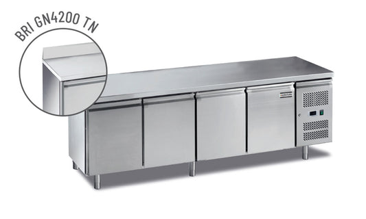 Banco refrigerato positivo 4 sportelli