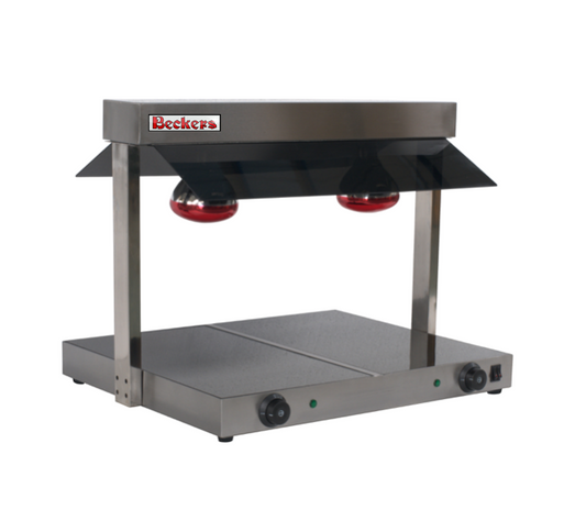 PIASTRA SCALDAVIVANDE A INFRAROSSI mod BW-2 - Beckers