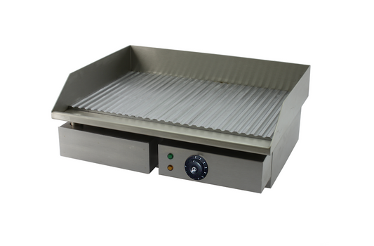 GRIGLIA ELETTRICA PIANO RIGATO GHN 55R - Beckers