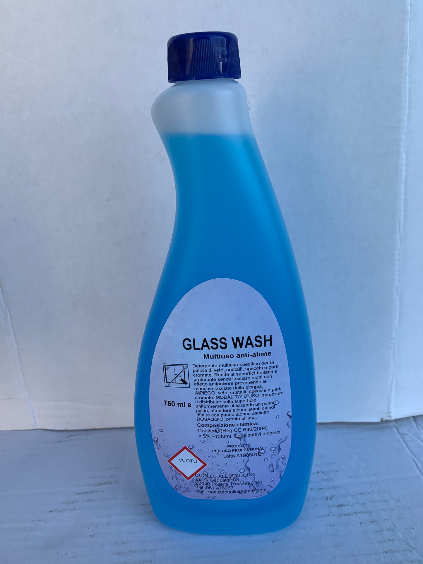 GLASS WASH 750ml