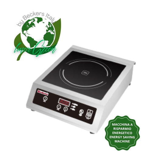 IND 350G - LINEA GREEN - PIASTRA AD INDUZIONE A RISPARMIO ENERGETICO - Beckers