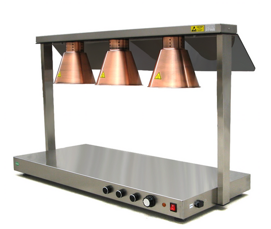 PIASTRA SCALDAVIVANDE AD INFRAROSSI LH3 - Beckers