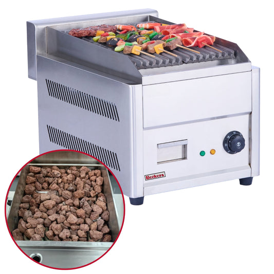 GRILL ELETTRICO A PIETRA LAVICA PL7 - Beckers
