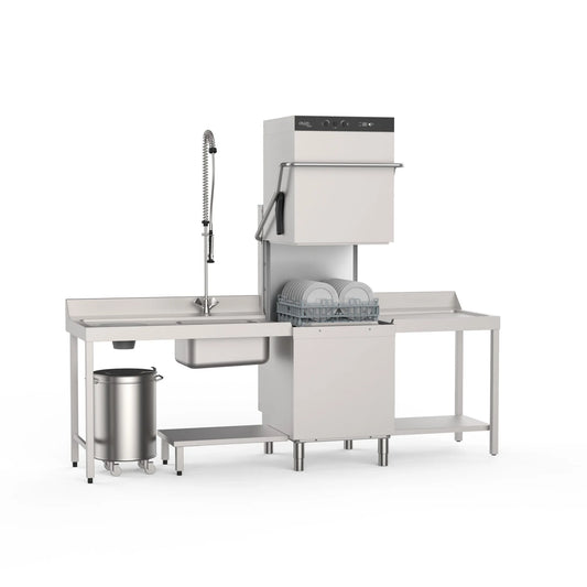 Lavastoviglie a capot colged steeltech