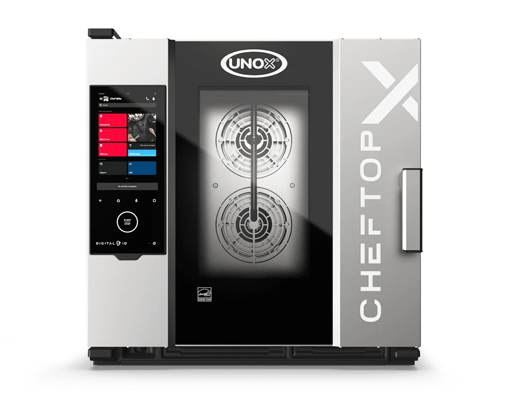 UNOX CHEFTOP-X™ Digital.ID™ 6 TEGLIE GAS