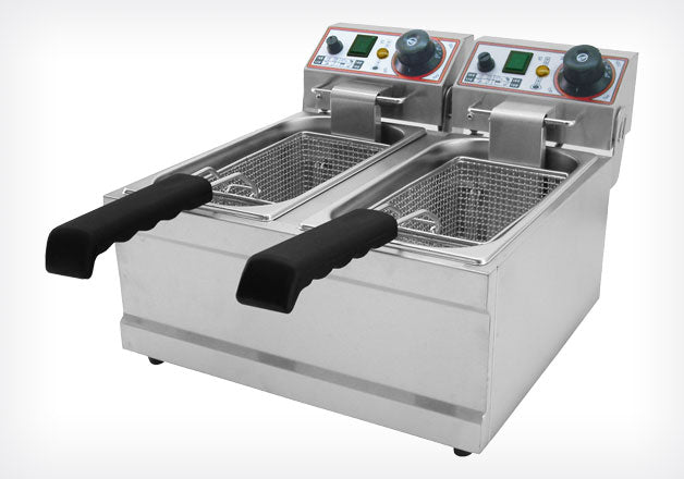 Friggitrice elettrica FB 4+4 LT - Beckers