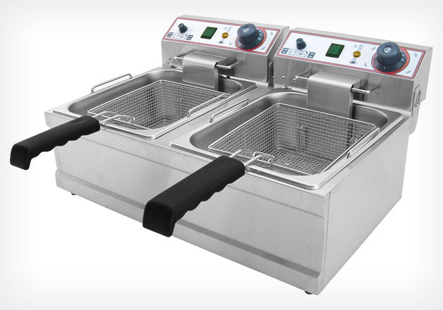 Friggitrice elettrica FB 6+6 LT - Beckers