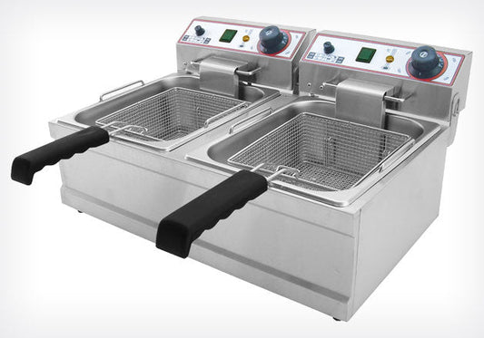 Friggitrice elettrica FB 6+6 LT - Beckers
