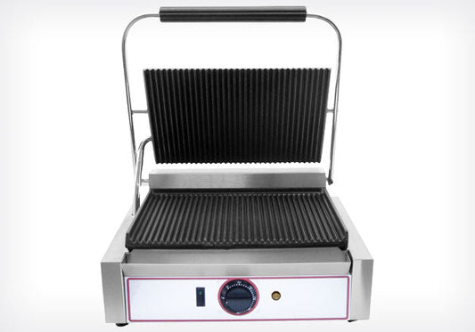 PIASTRA GRILL IN GHISA MEDIA RIGATA SOPRA E SOTTO RM1 - Beckers